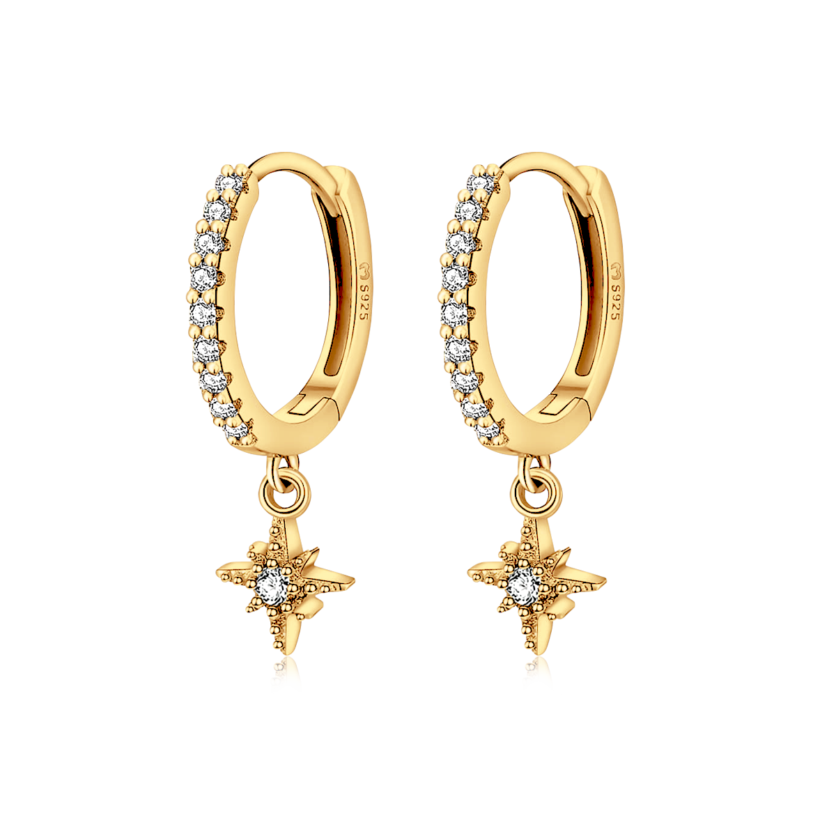 Galaxy Hoop Earrings