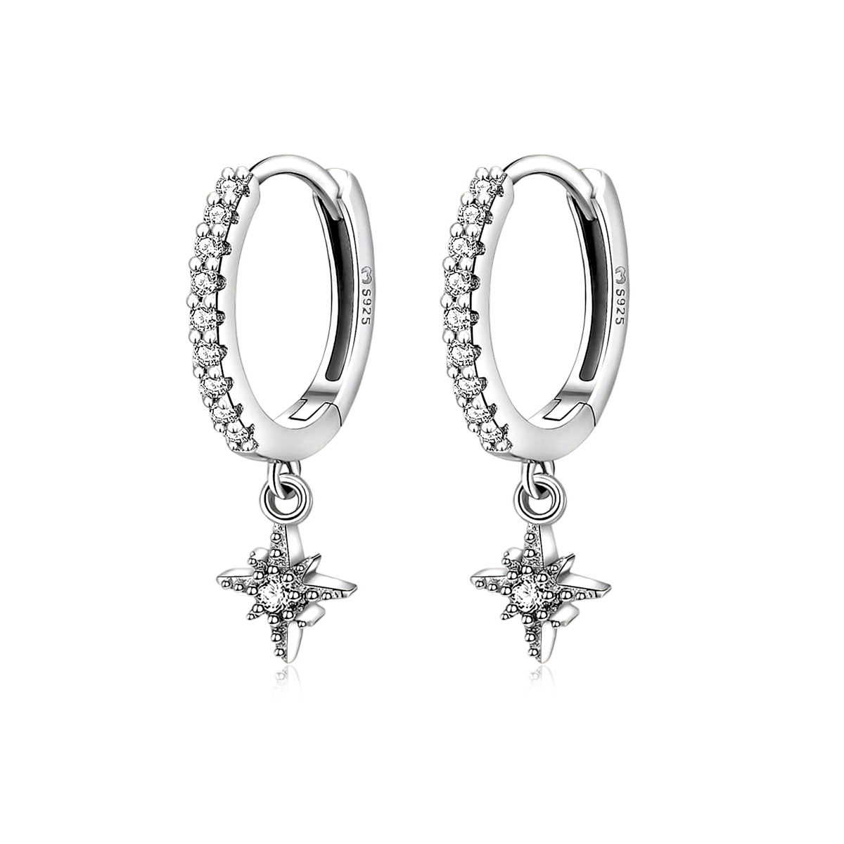 Galaxy Hoop Earrings
