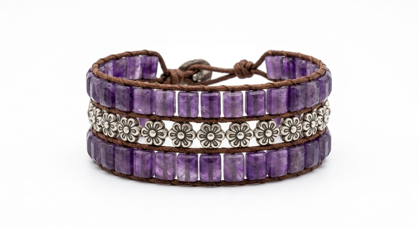 Antique Amethyst Bracelet