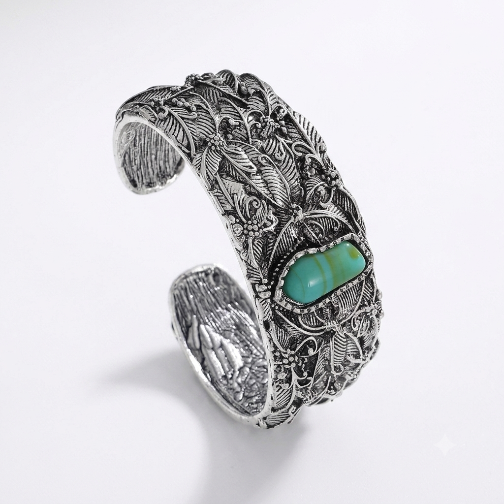 Vintage Turquoise Stone Bracelet