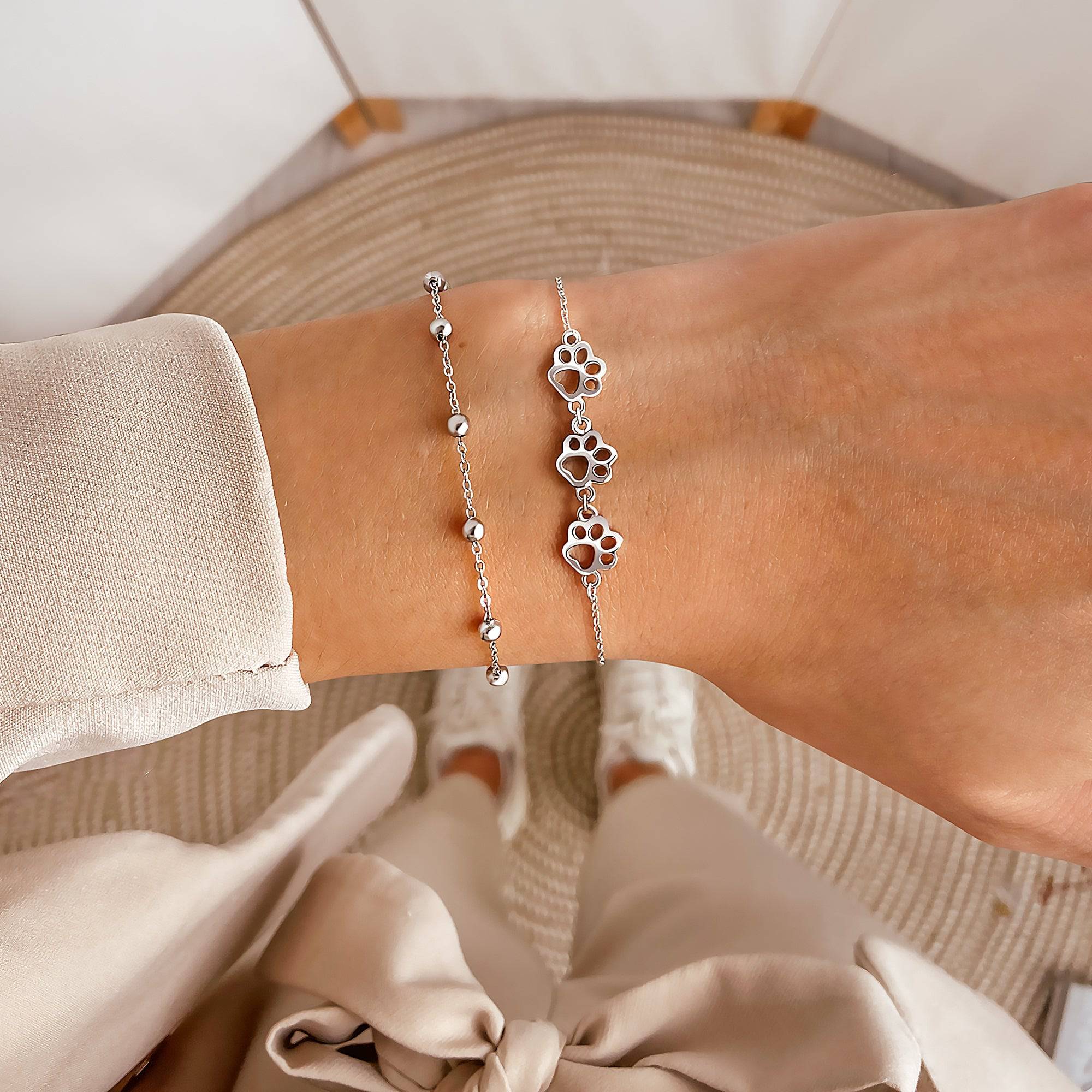 Trio Pet Prints Bracelet