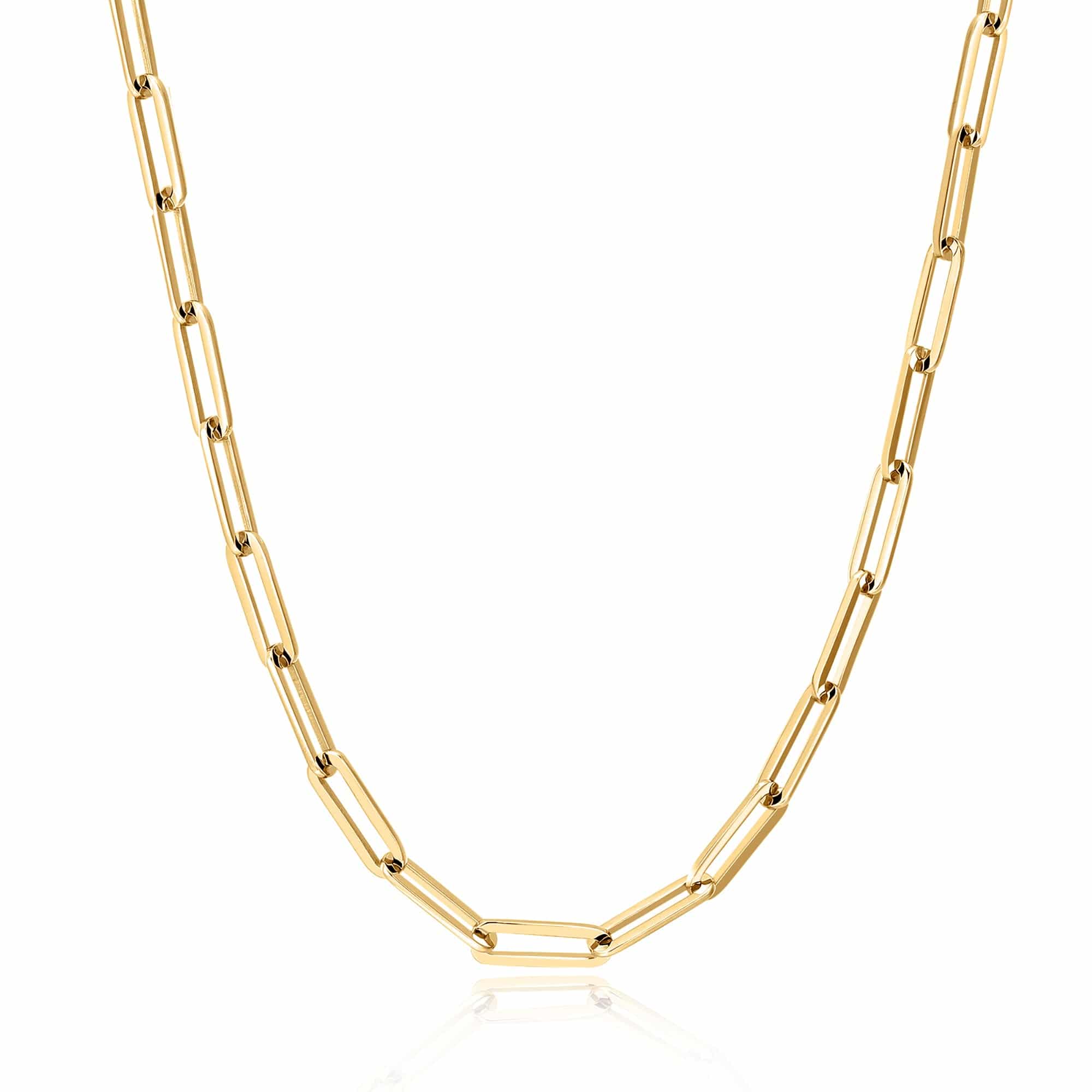 Rectangular Link Necklace