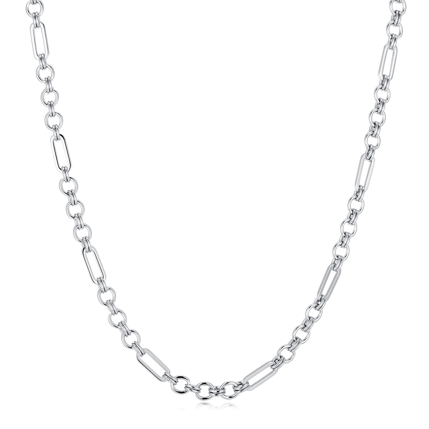 Ringed Link Necklace