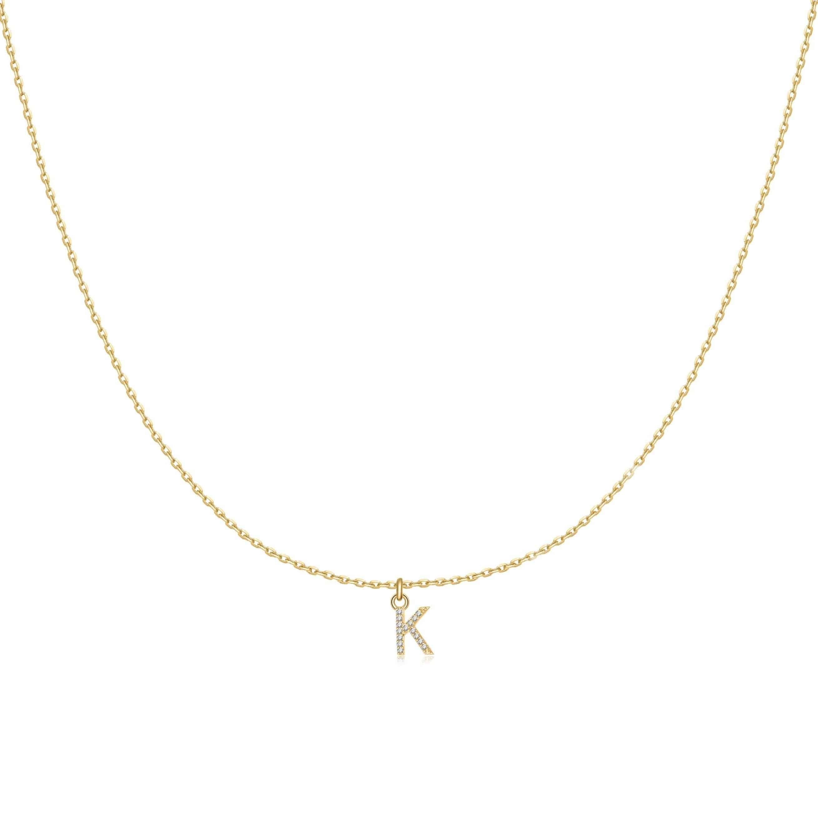 Little Initial Necklace