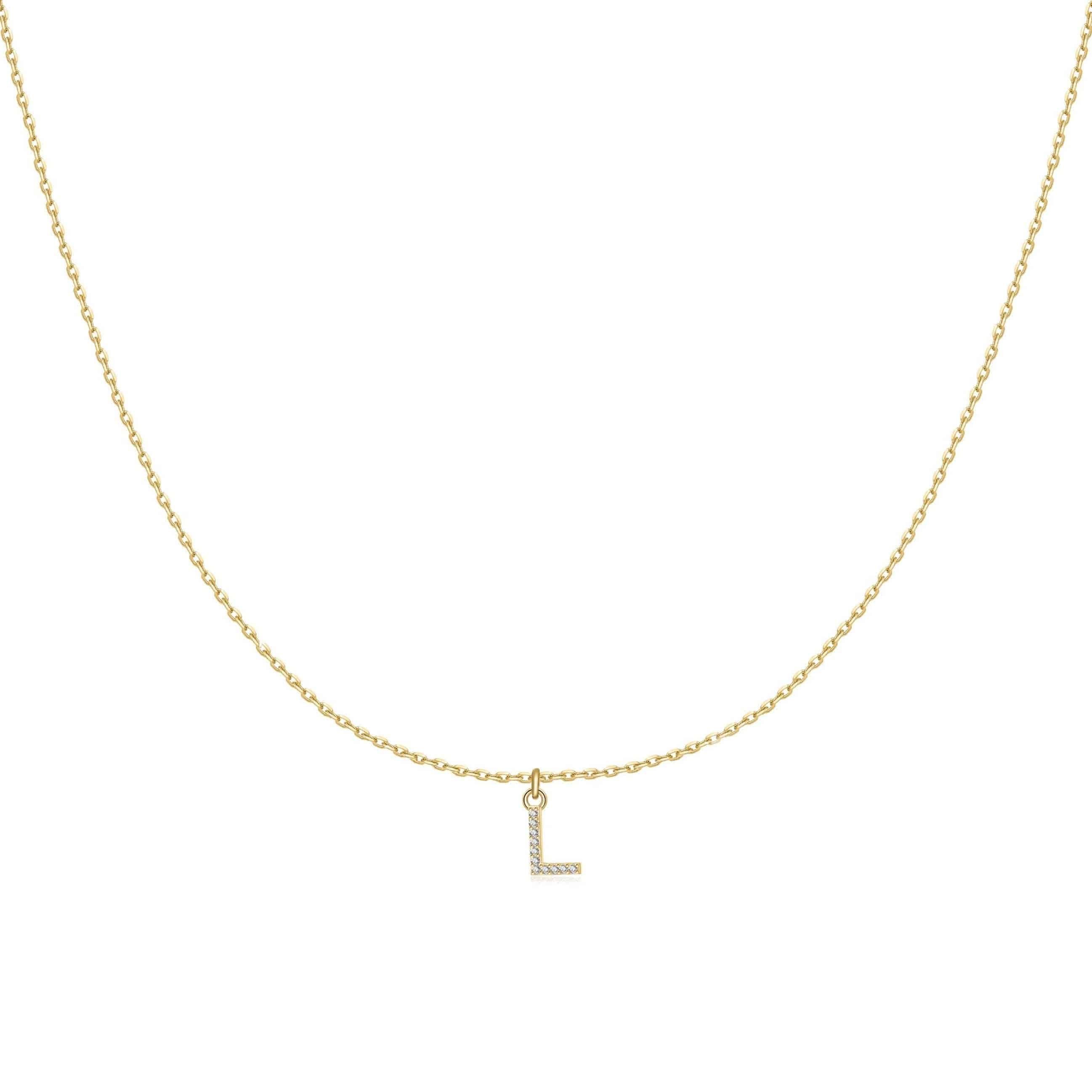 Little Initial Necklace