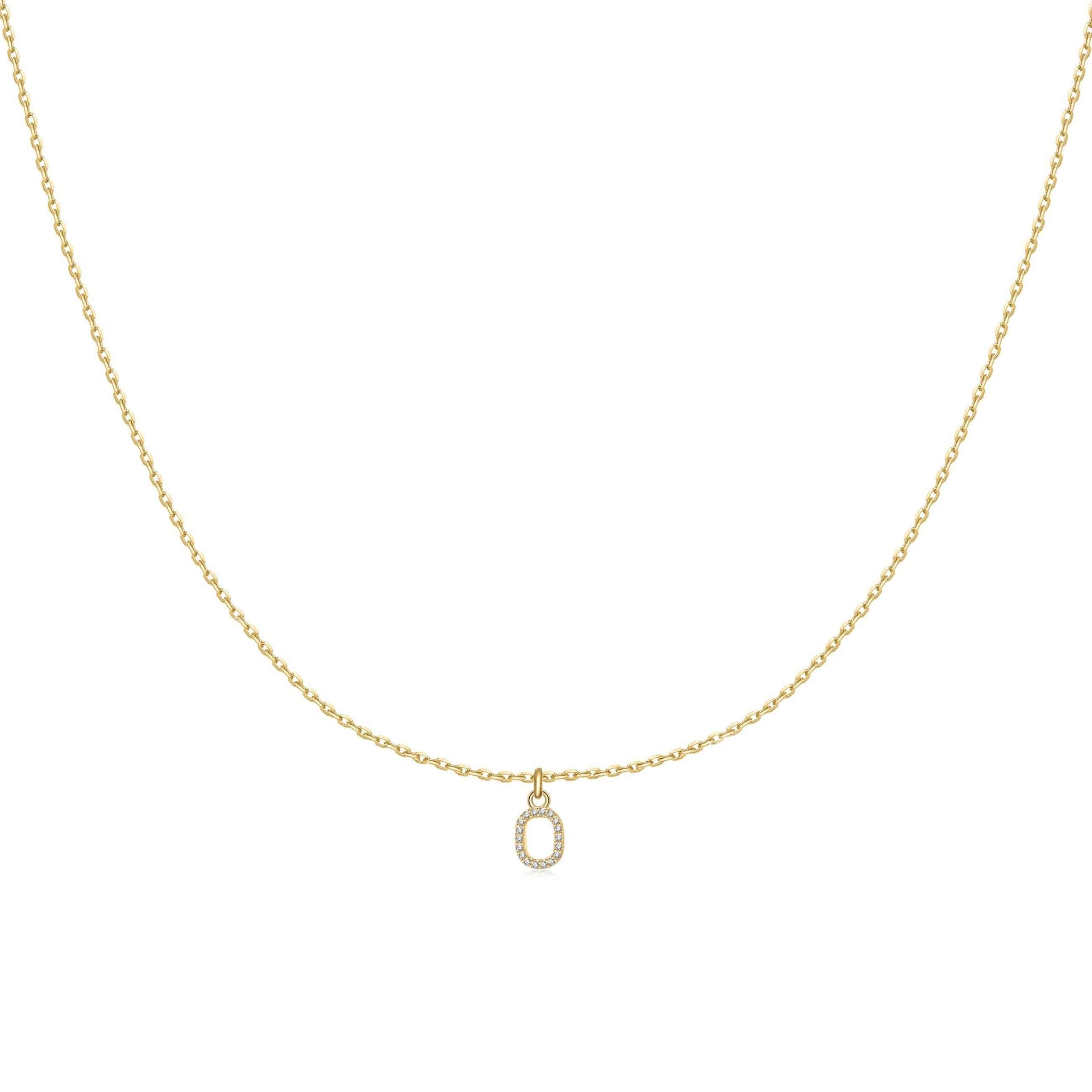 Little Initial Necklace