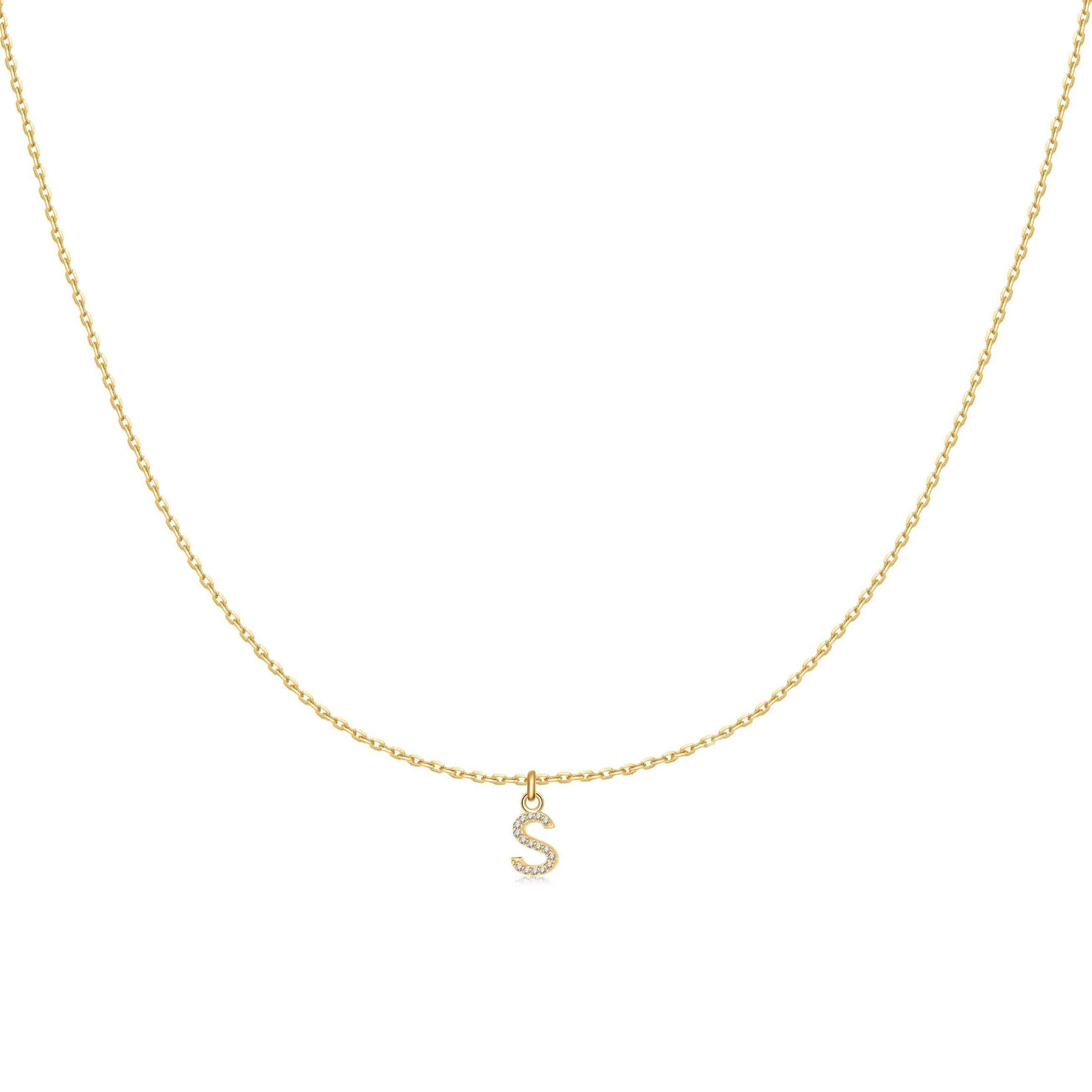 Little Initial Necklace