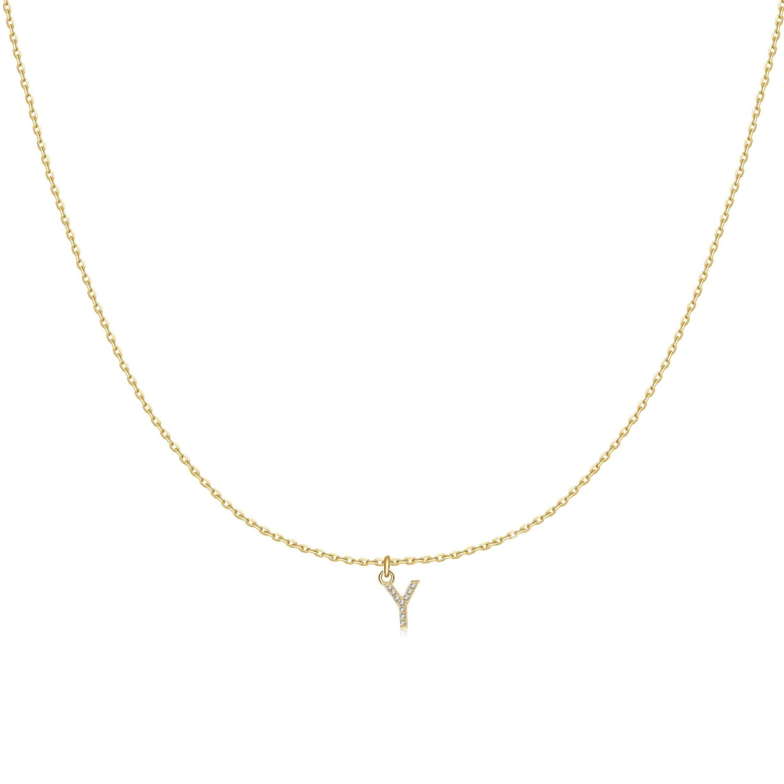 Little Initial Necklace