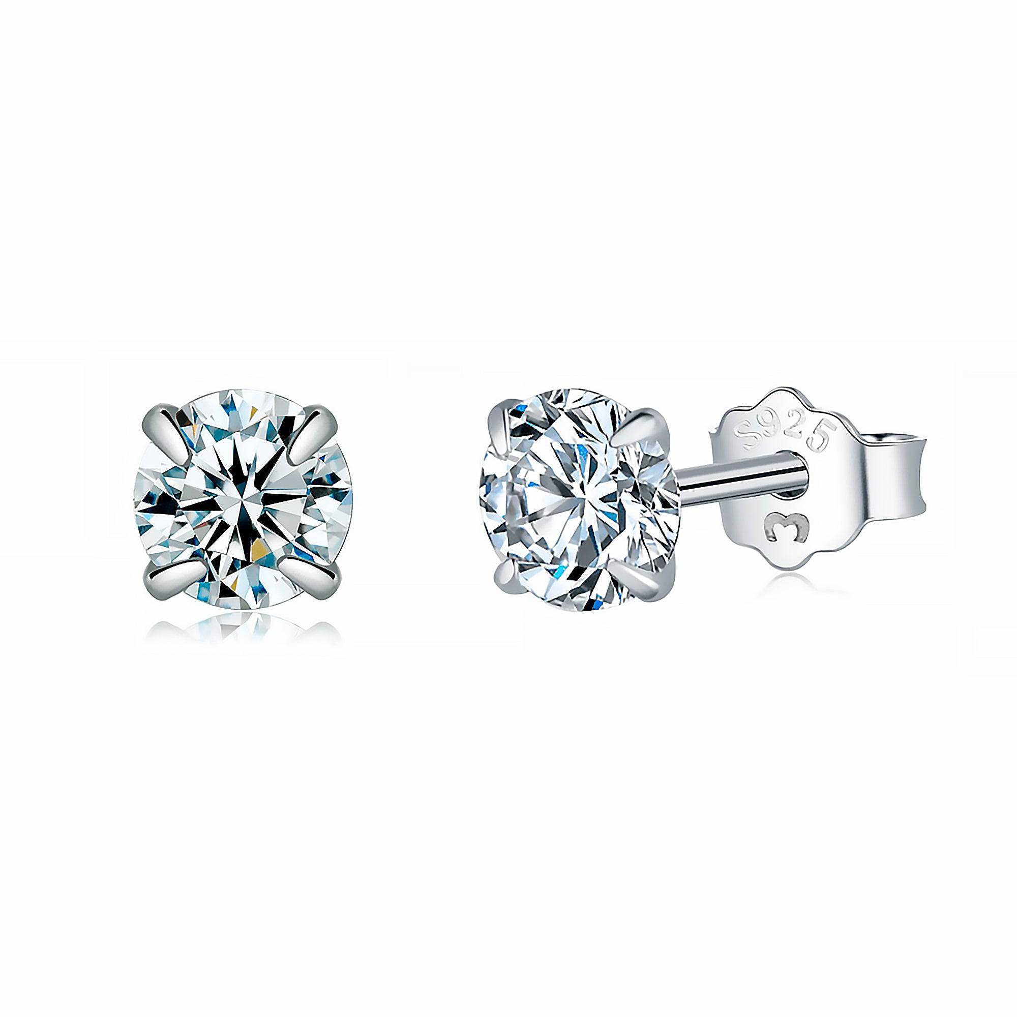Tiny Zirconia Mini Earrings