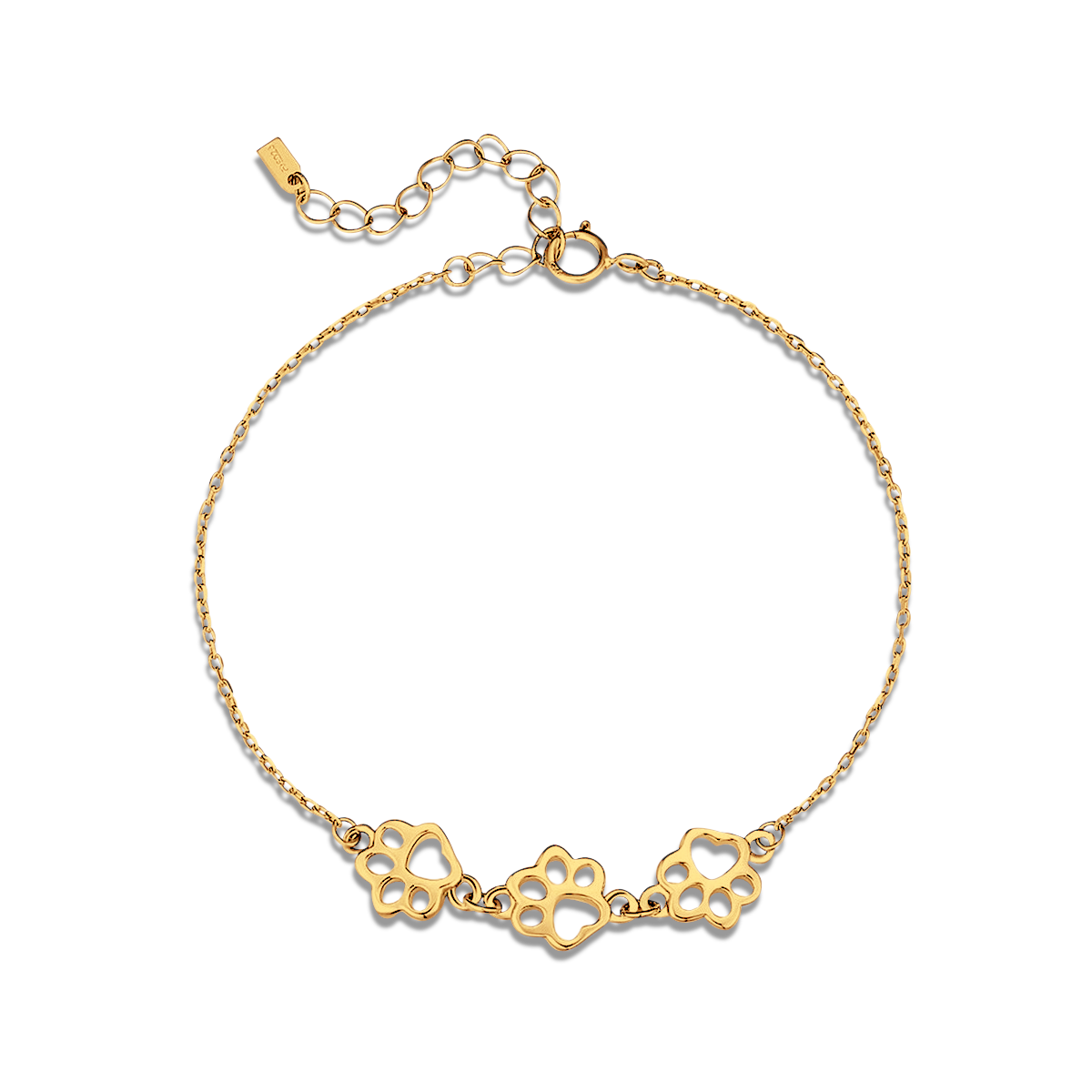 Trio Pet Prints Bracelet