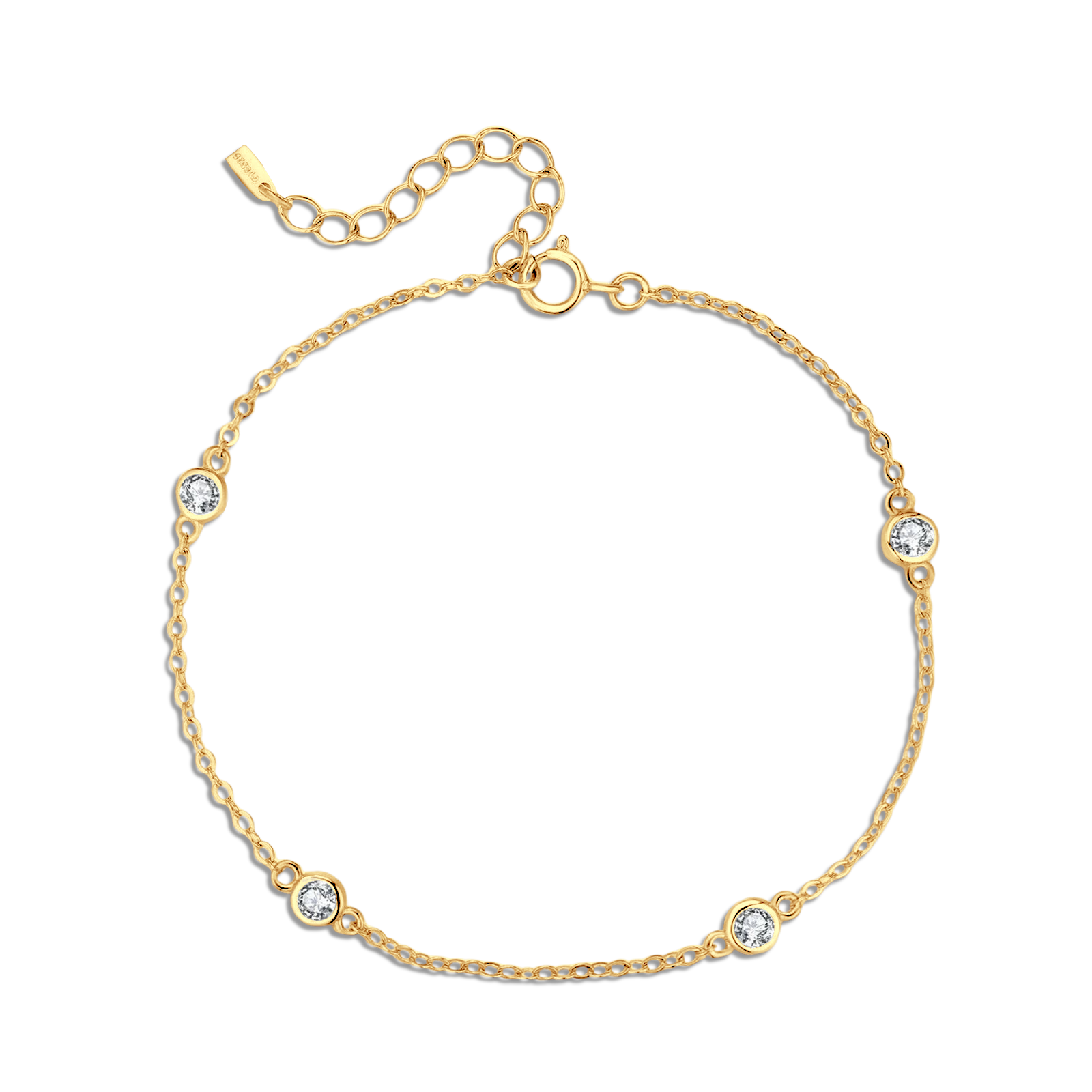 Four Diamonds Bracelet