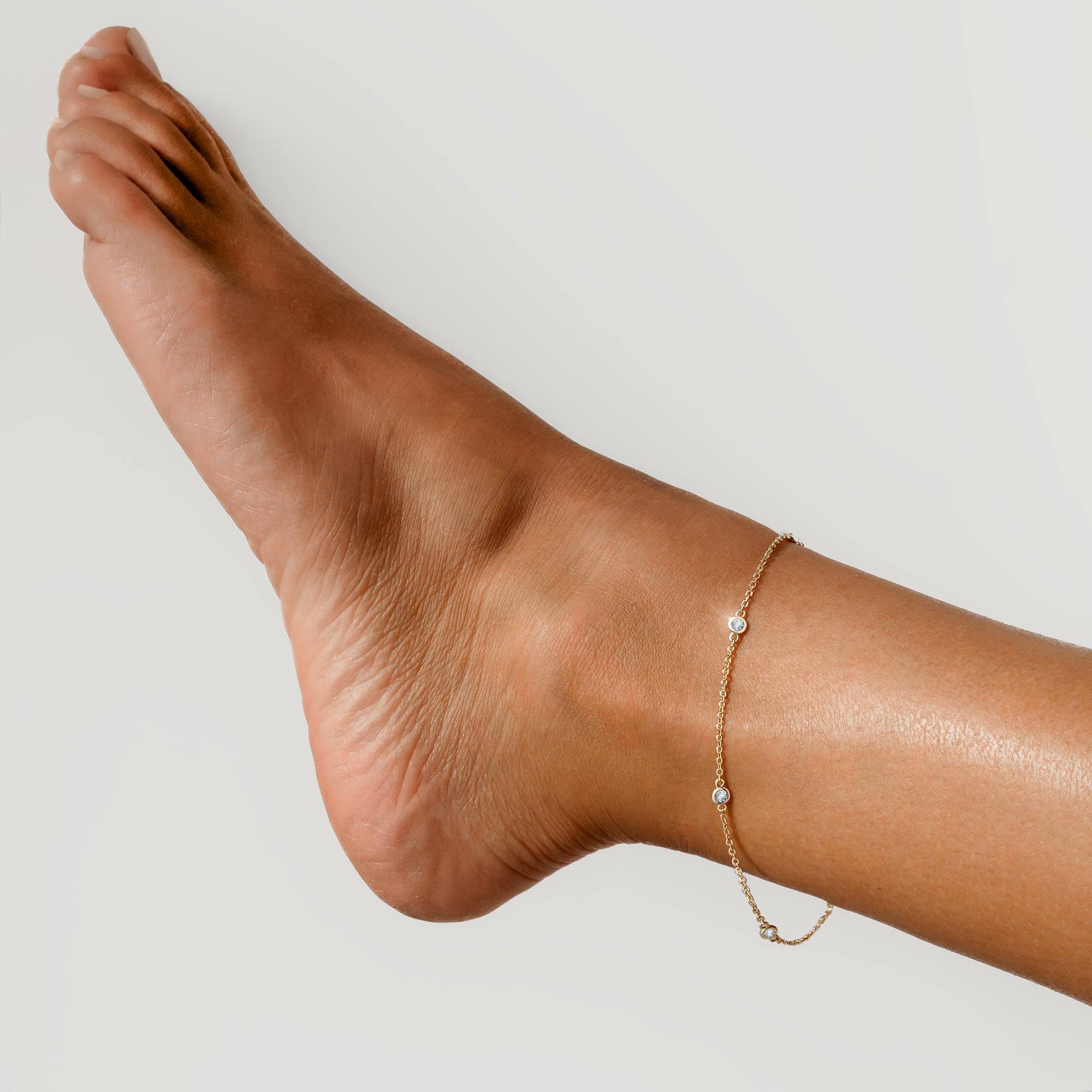 Diamonds Anklet