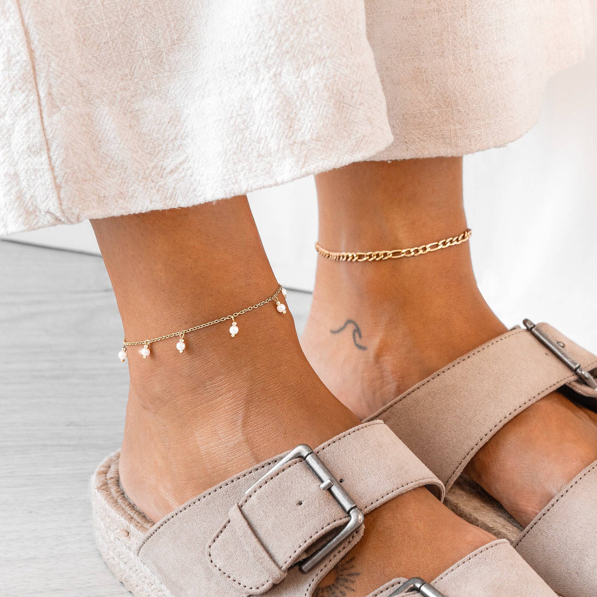 Pearl Albar Anklet