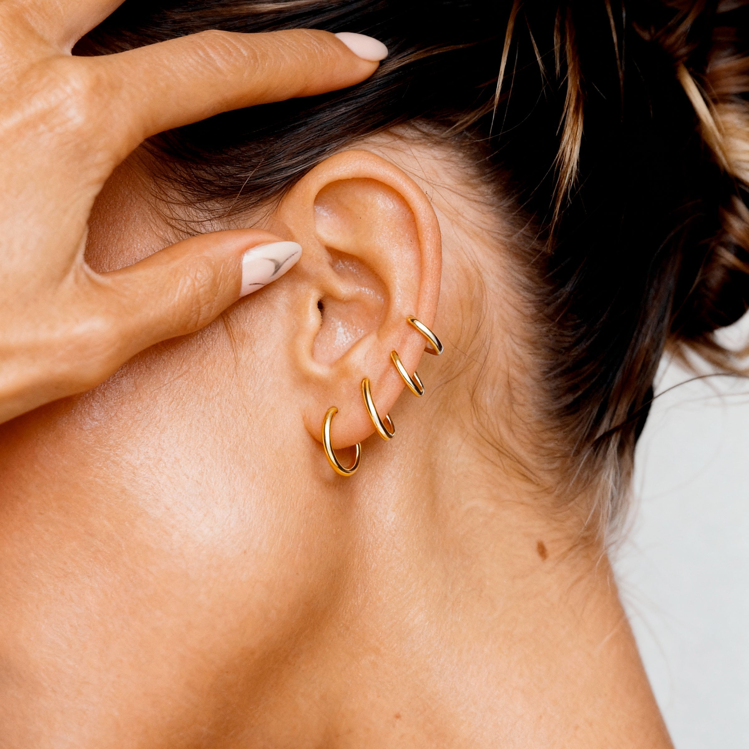 Simple Hoop Earrings