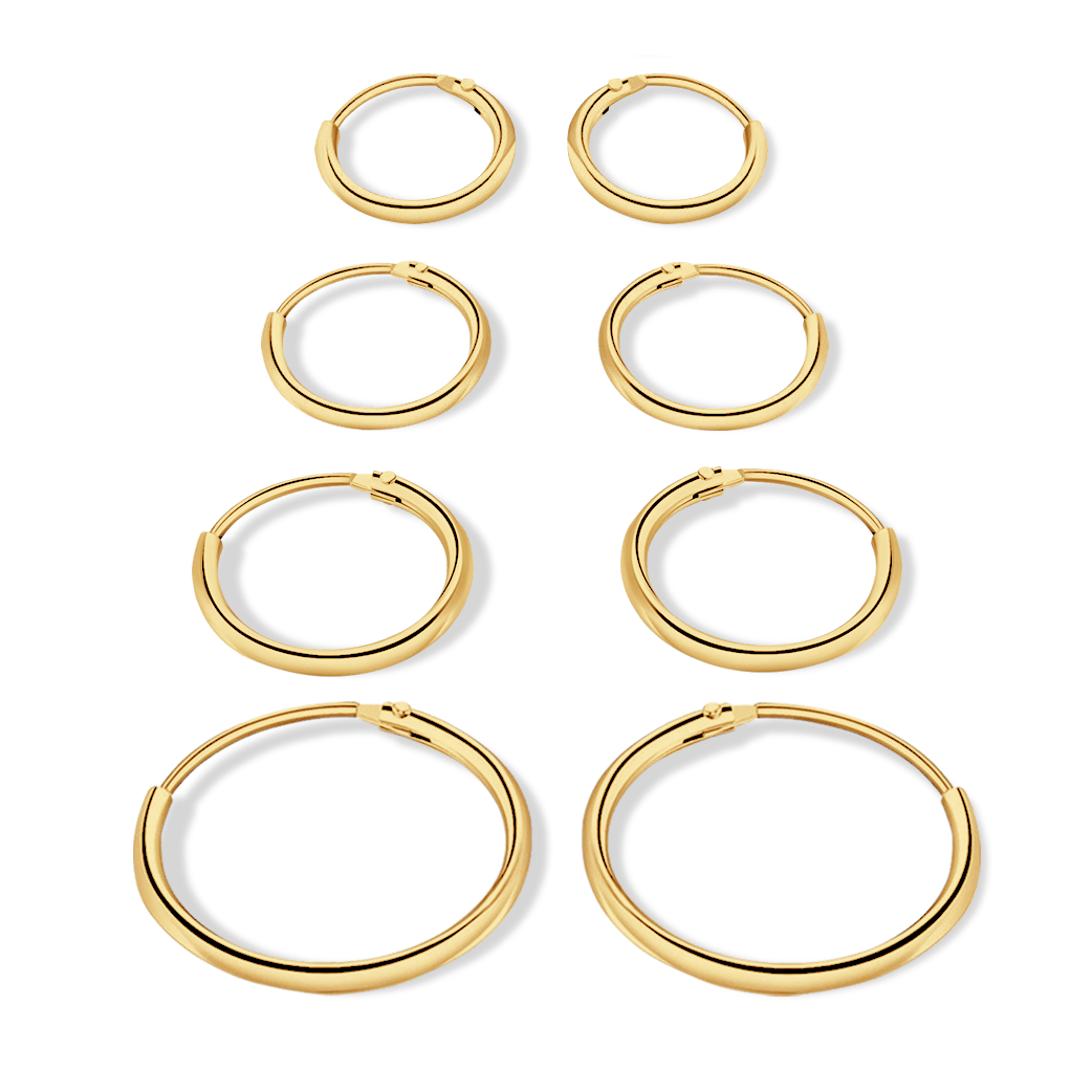 Simple Hoop Earrings