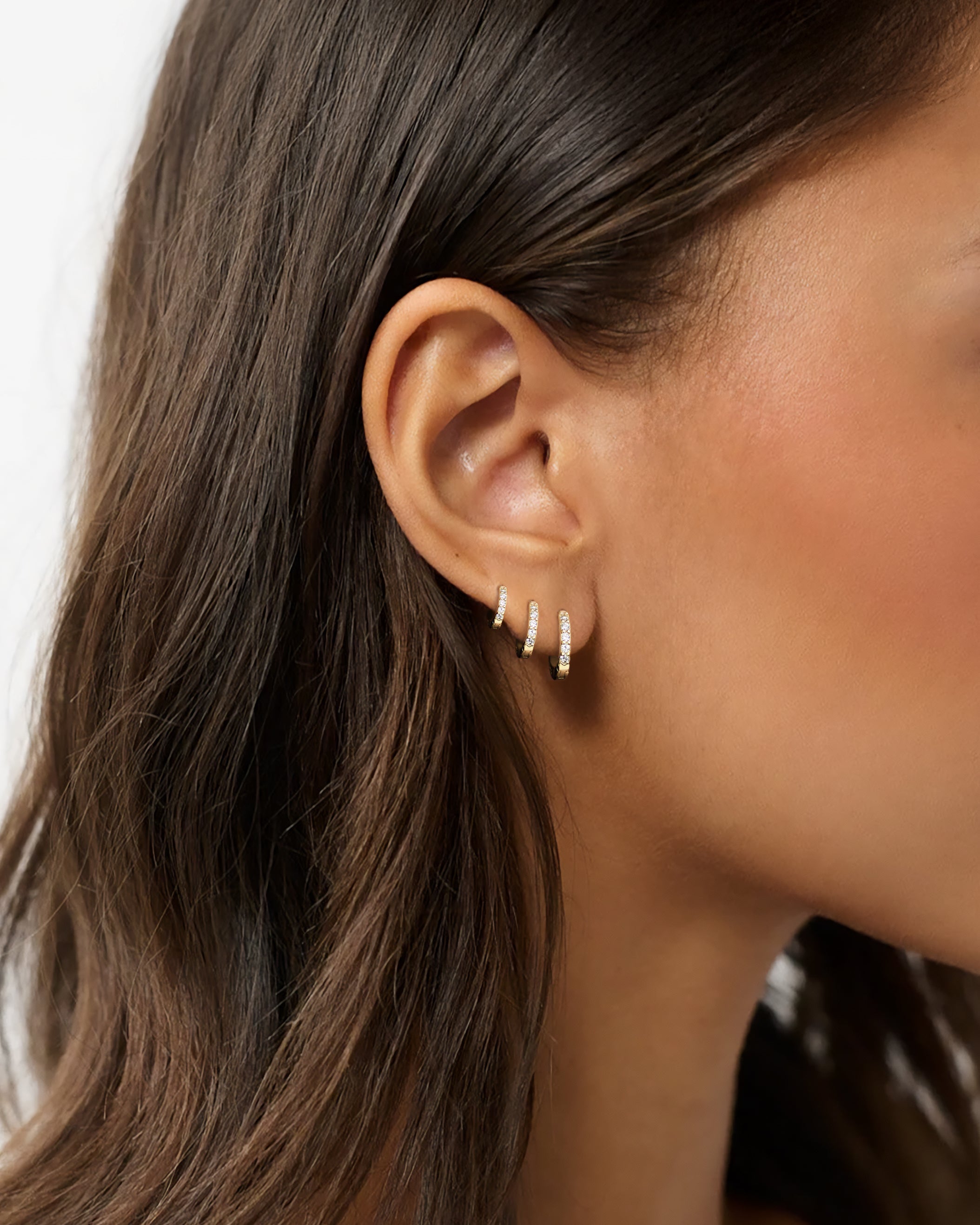Triple Hoop Earrings