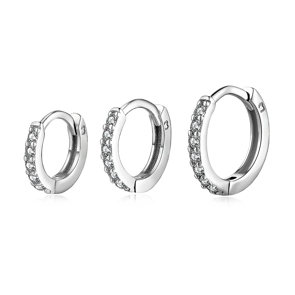 Triple Hoop Earrings