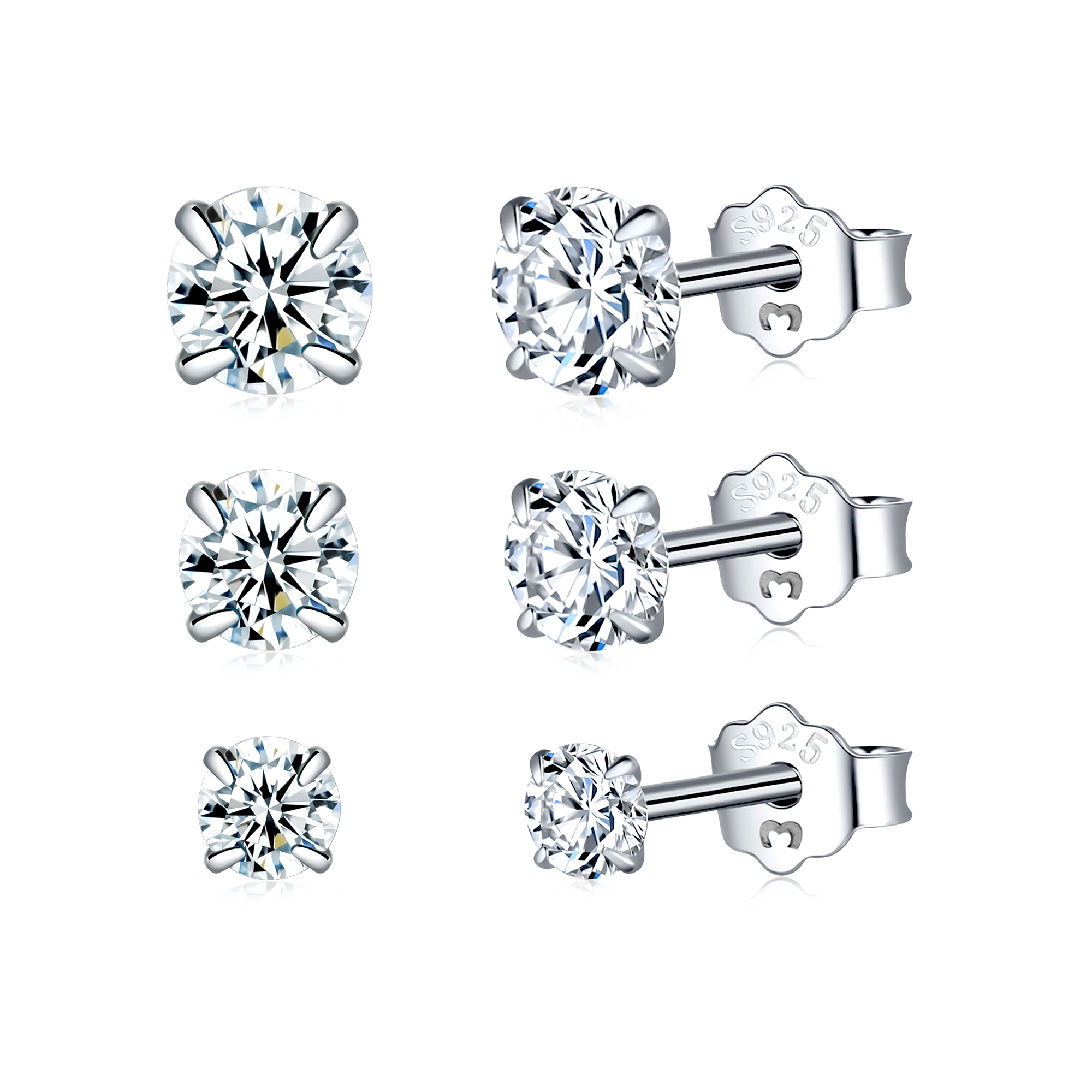 Tiny Zirconia Mini Earrings