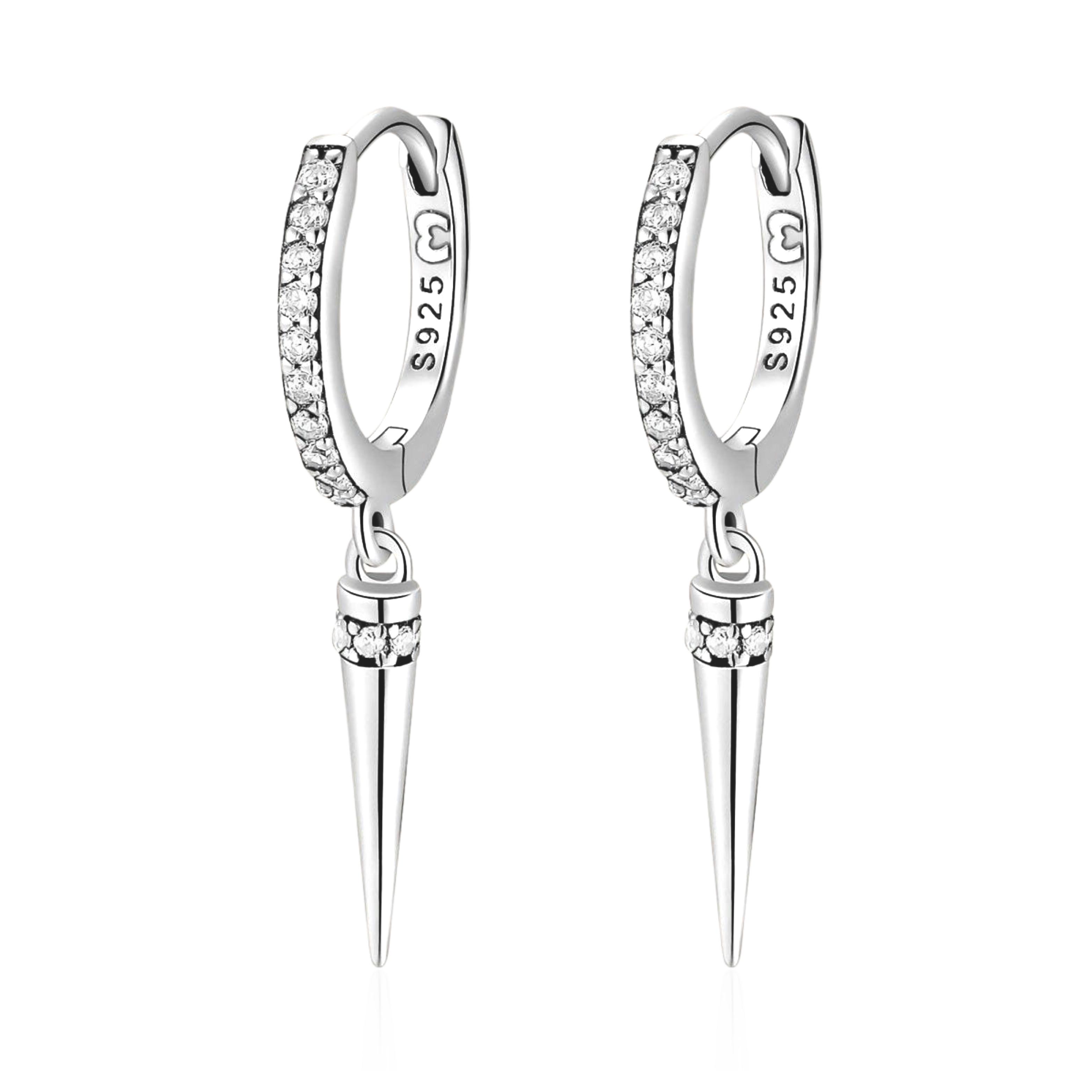 Pendulum Hoop Earrings