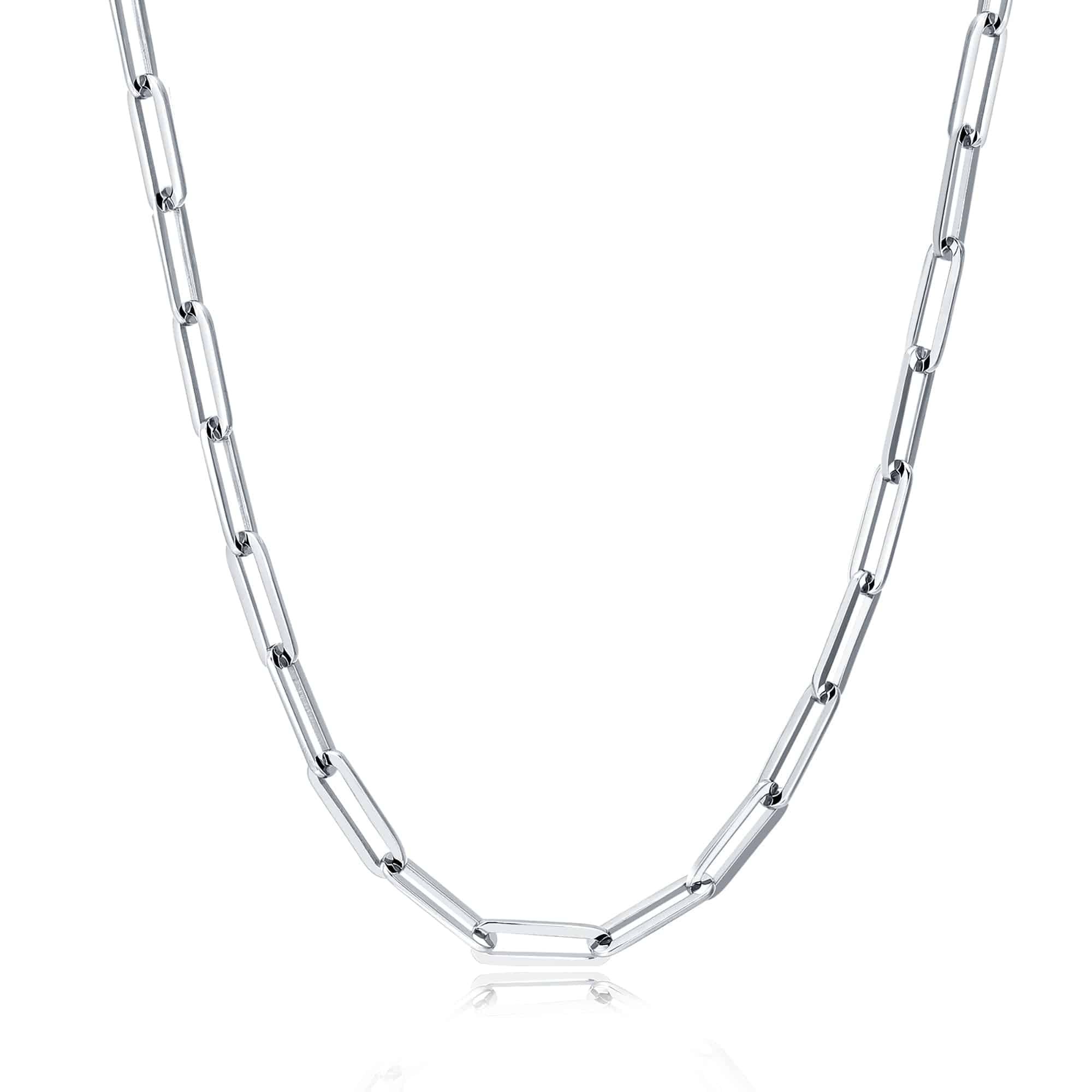 Rectangular Link Necklace