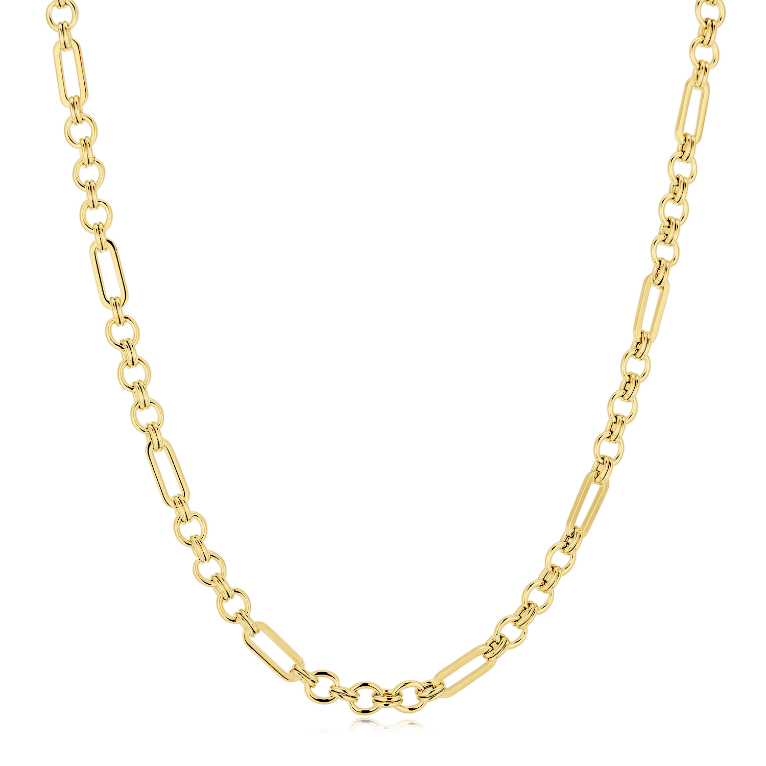 Ringed Link Necklace