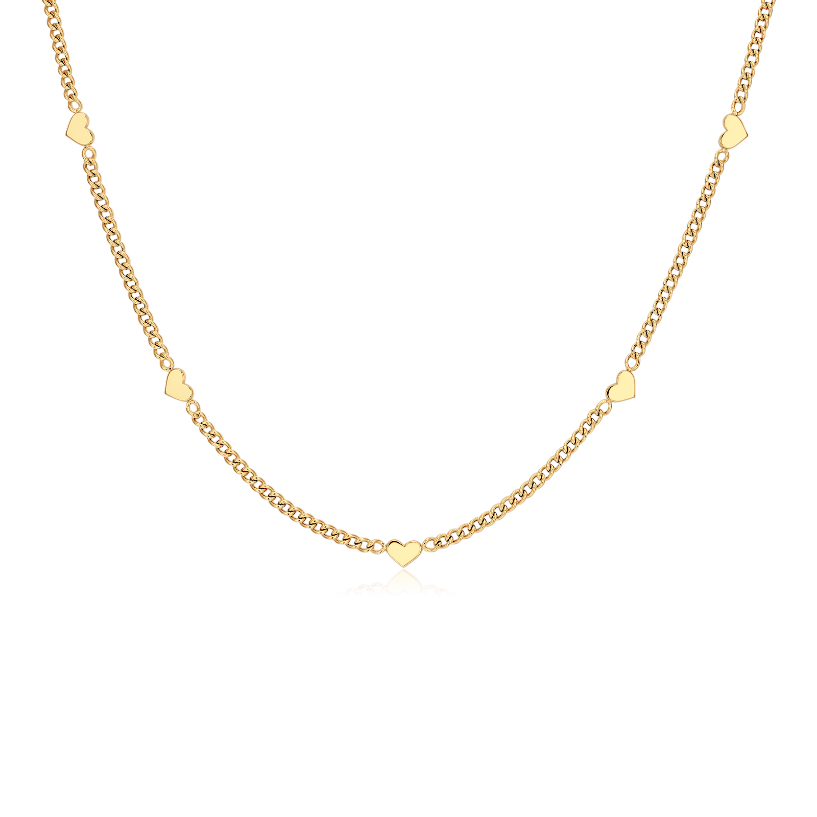 Tiny Little Hearts Necklace