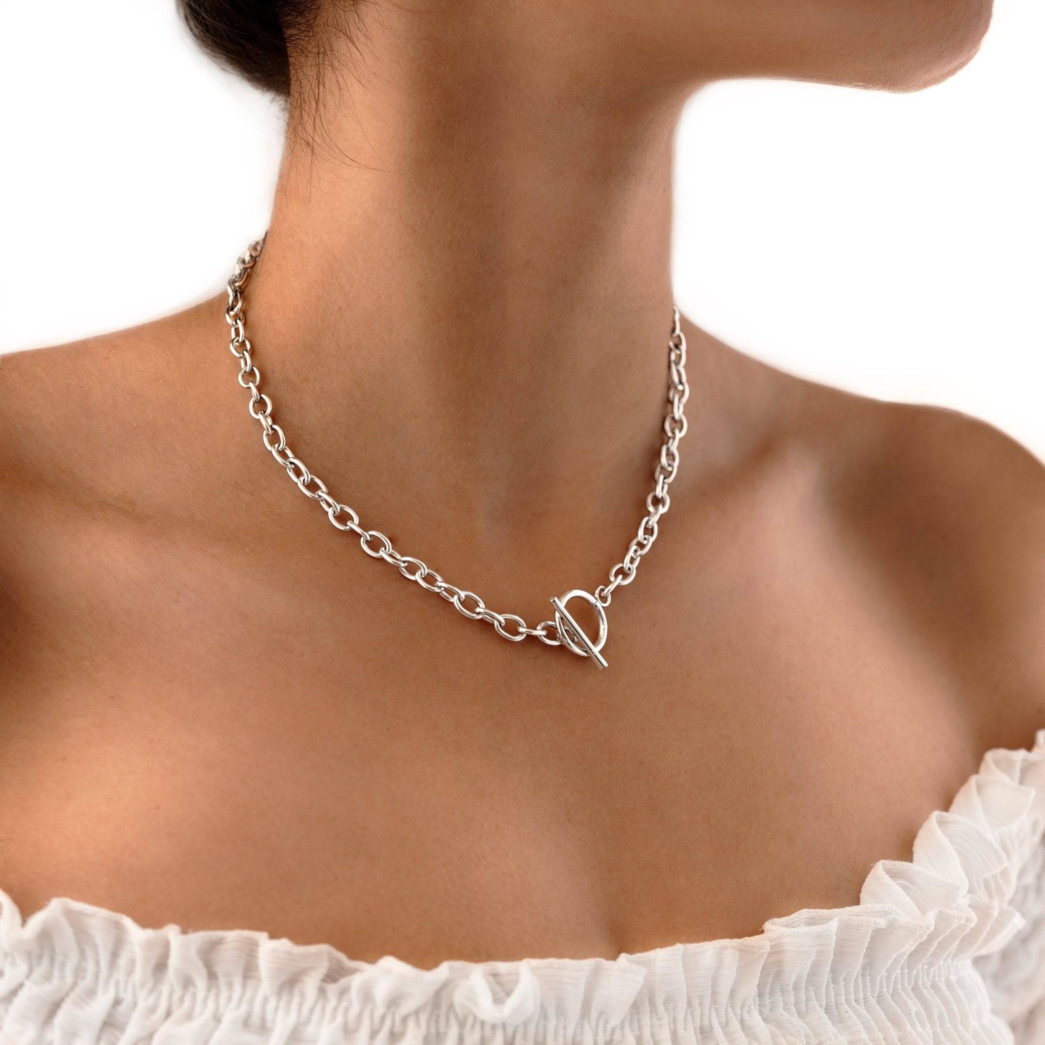 Crossed Necklace
