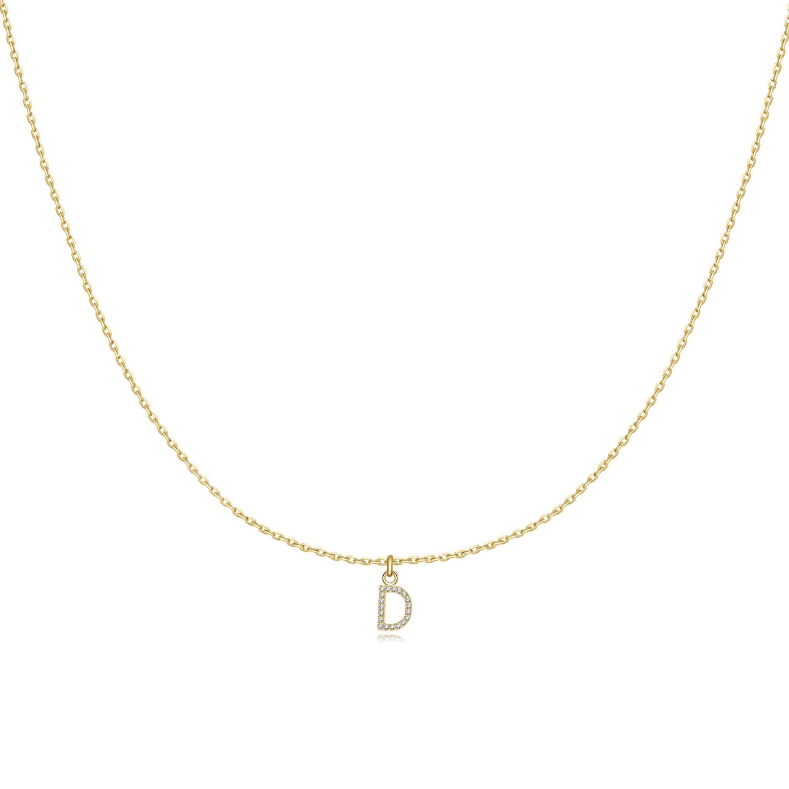 Little Initial Necklace