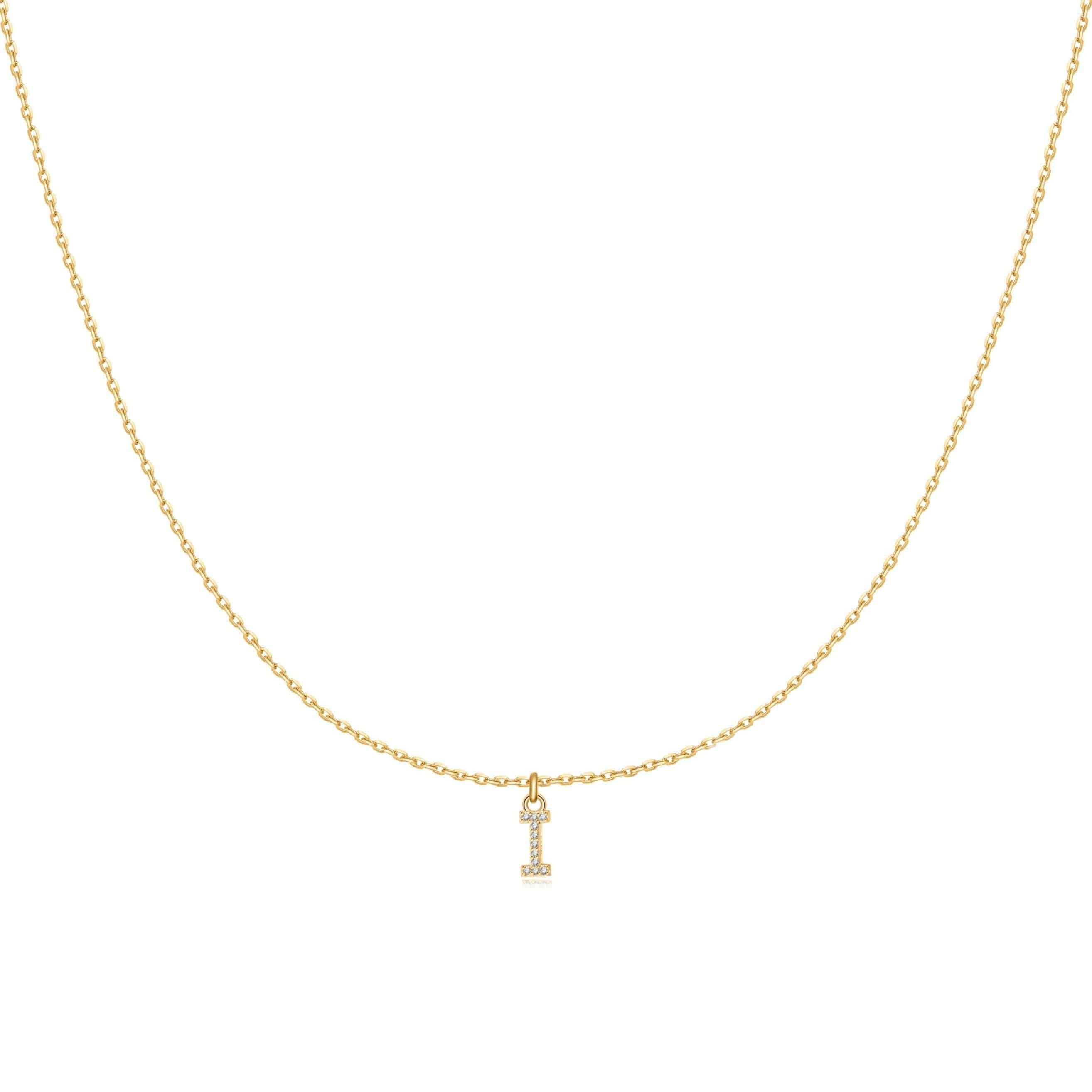 Little Initial Necklace