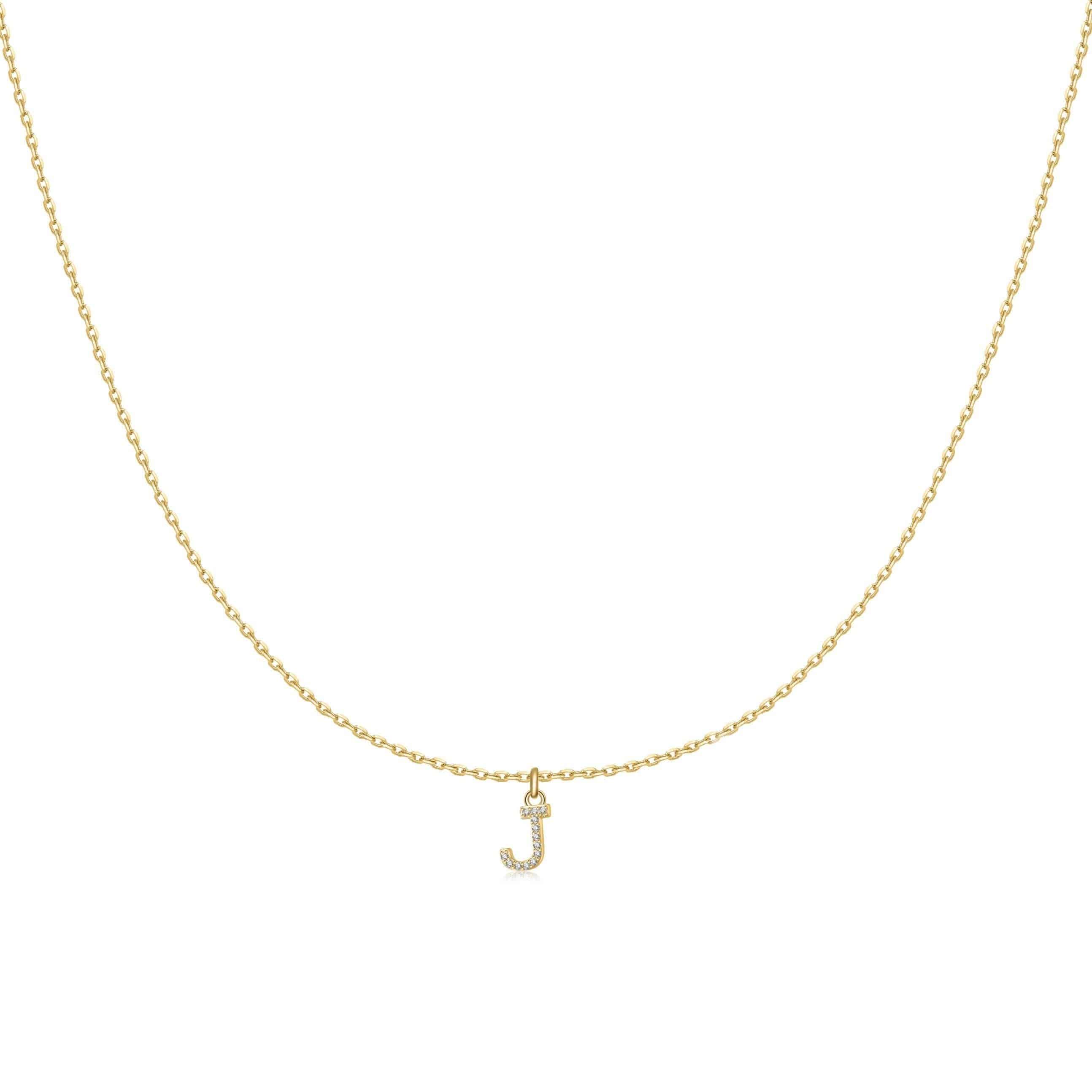 Little Initial Necklace