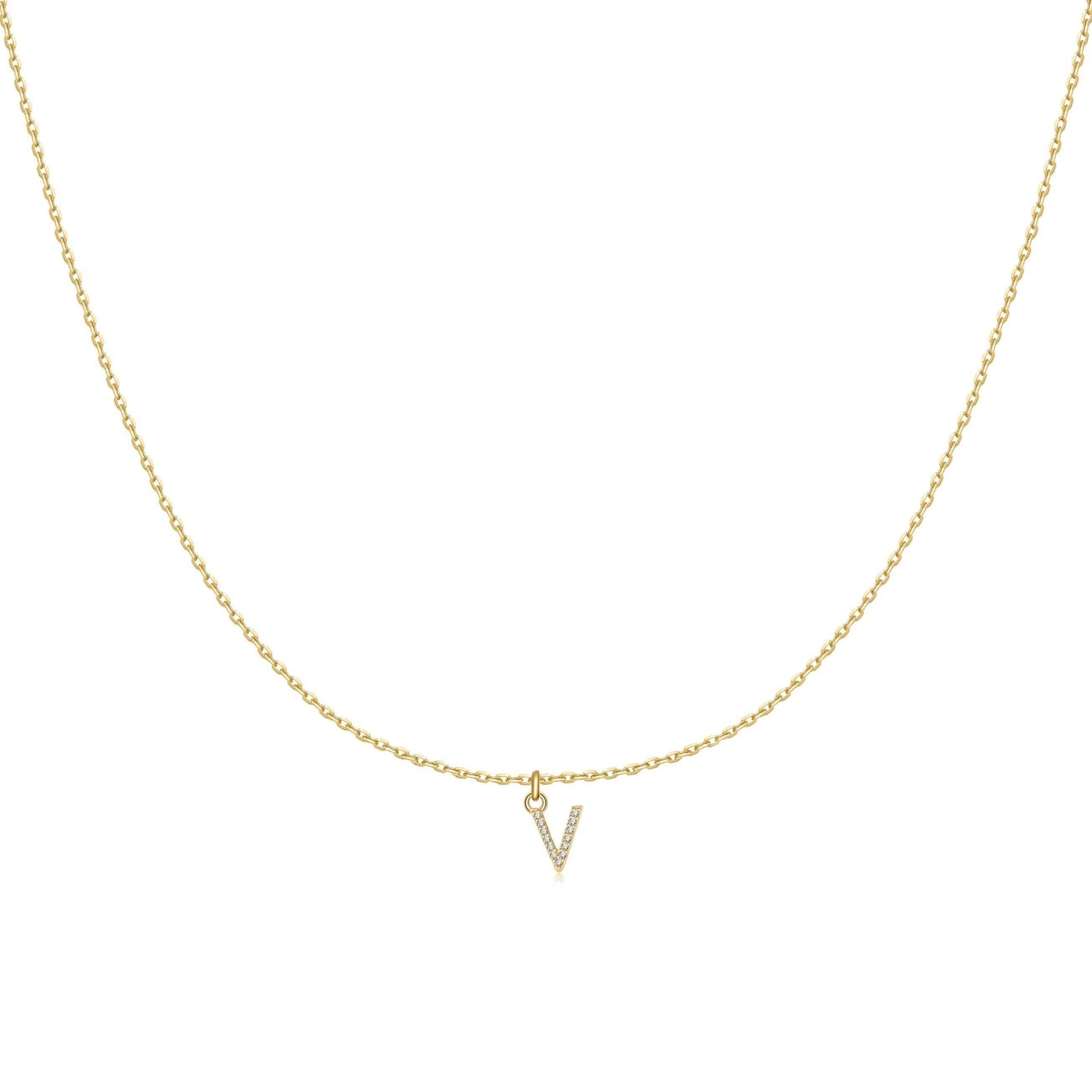 Little Initial Necklace