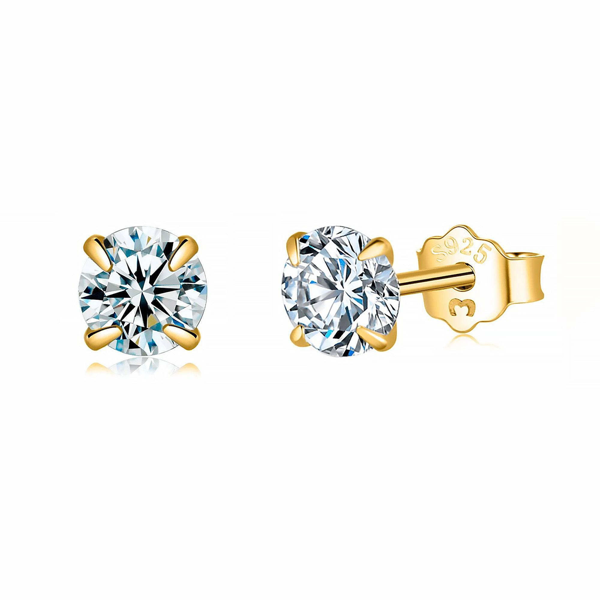 Tiny Zirconia Mini Earrings