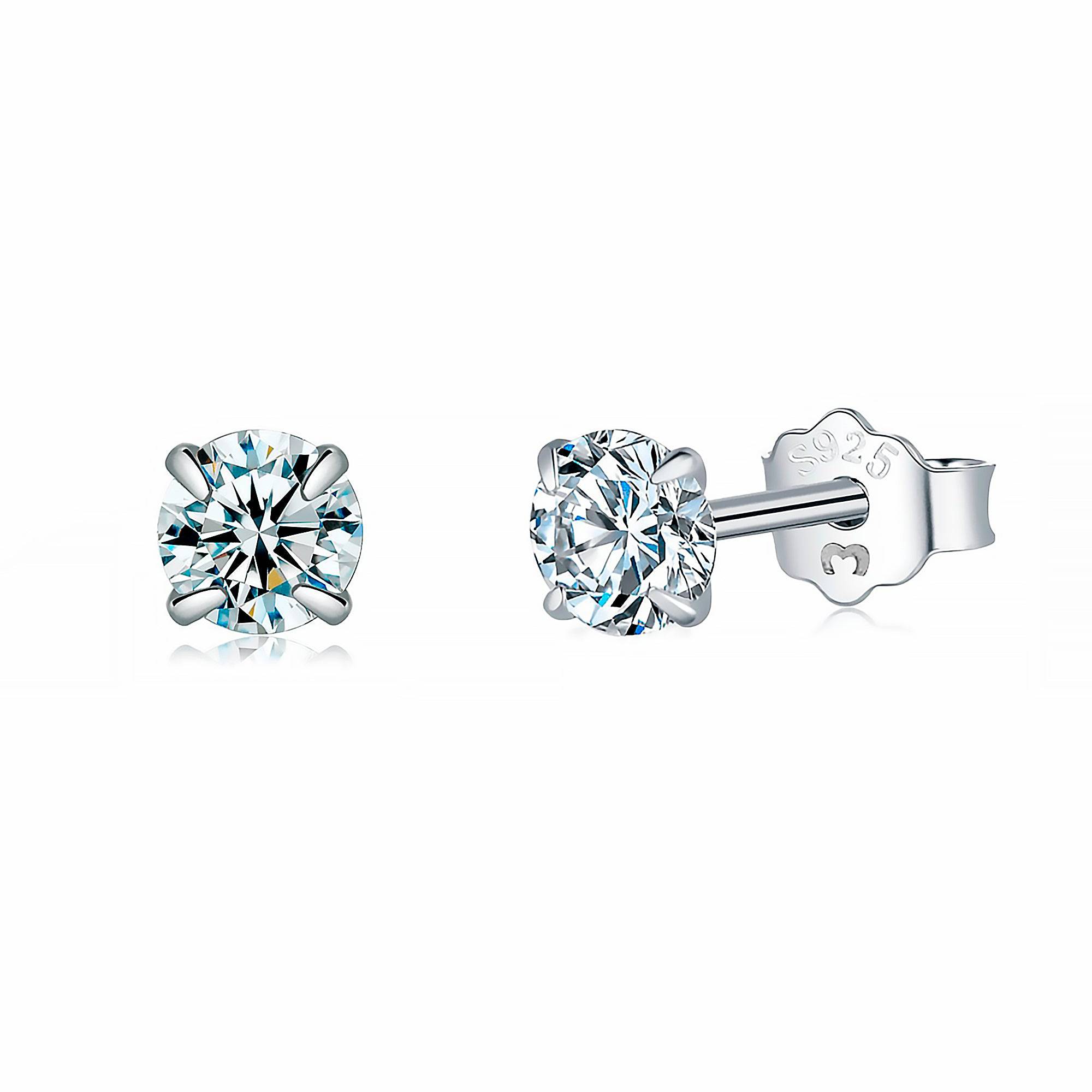Tiny Zirconia Mini Earrings