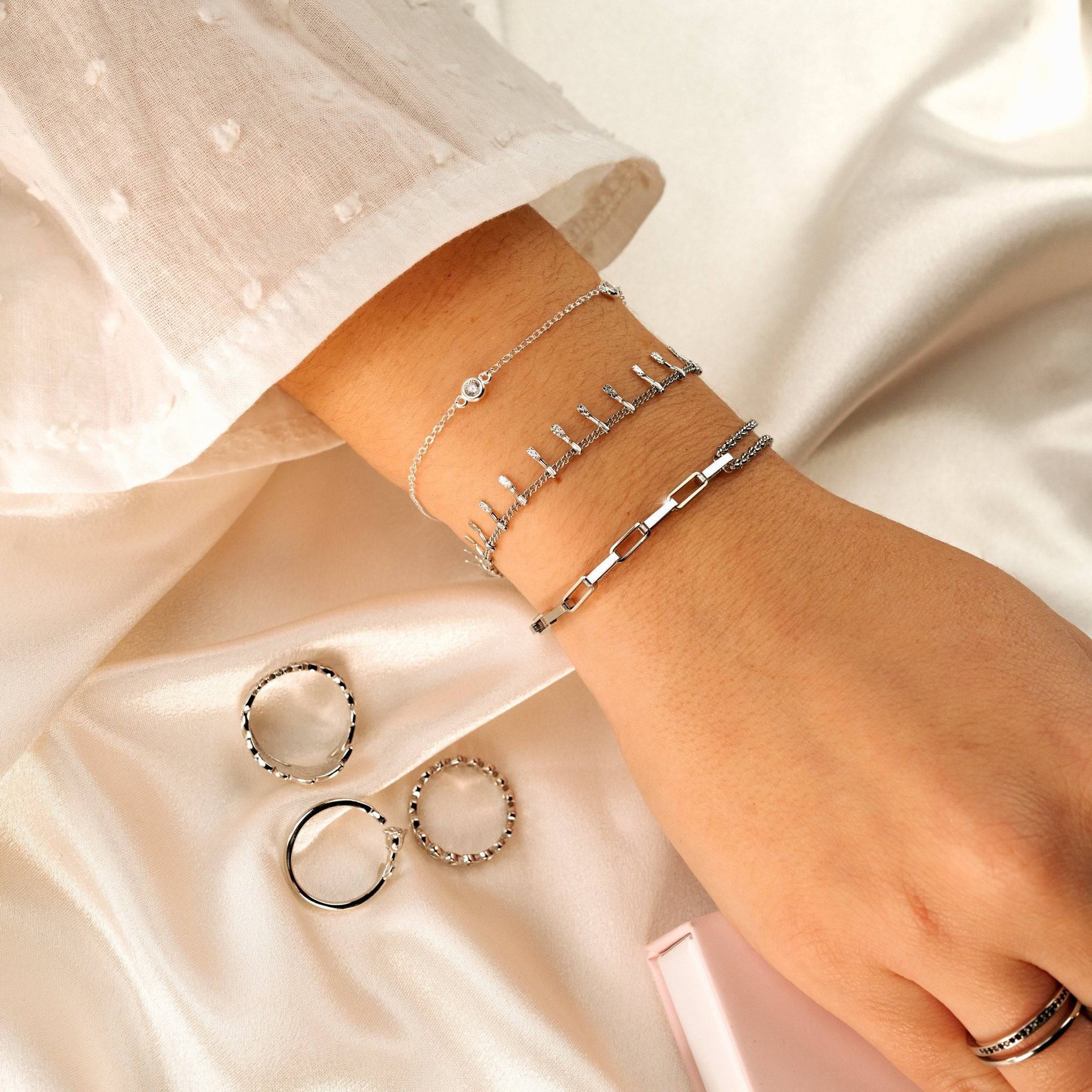 Four Diamonds Bracelet