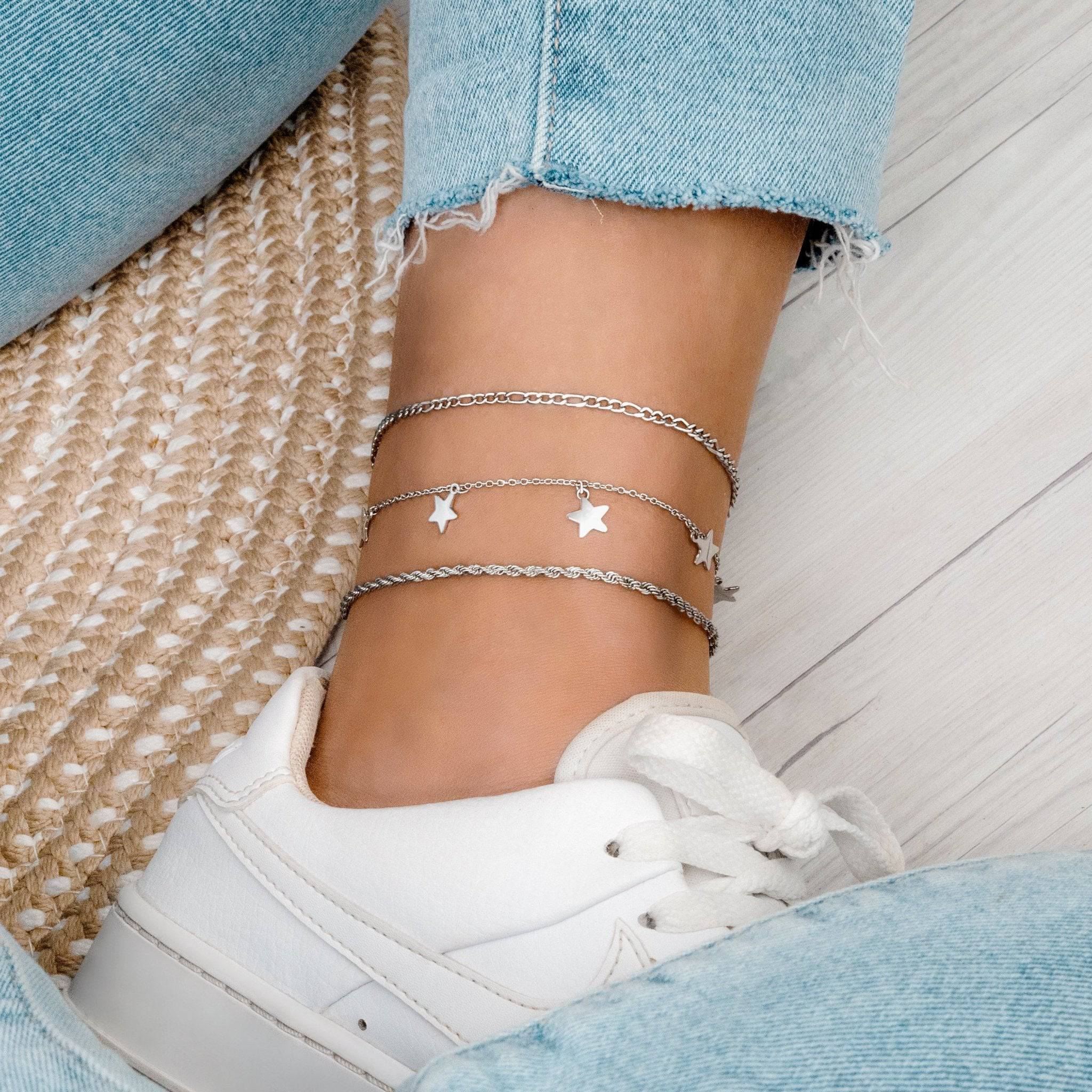 Starry Rain Anklet