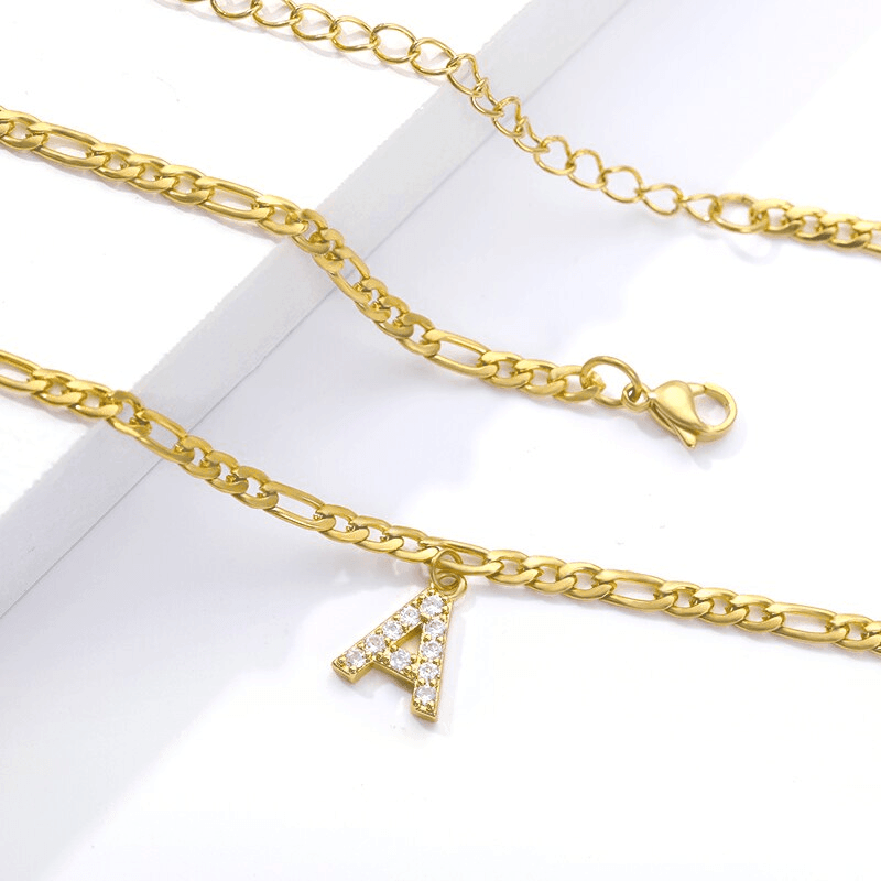 Initials Anklet